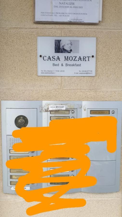 Casa Mozart B&B 莱切 外观 照片
